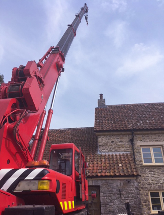 DG Crane Hire Bristol and South West UK Mobile Crane Services